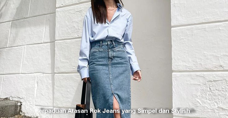 Atasan Rok Jeans