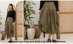 Rok Batik Sogan Punya Motif Klasik yang Jadi Buruan Wisatawan Rok Batik Sogan